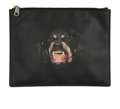 Givenchy Rottweiler Pouch, front view